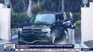 FBI agents raid former president Trump's home in Palm Beach, FL | FOX 13 Seattle
