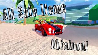 I have obtained every single safe item in Roblox Jailbreak