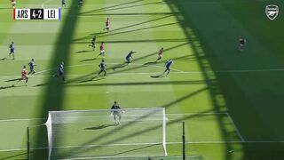 HIGHLIGHTS | Arsenal vs Leicester City (4-2) | Gabriel Jesus (2), Xhaka, Martinelli