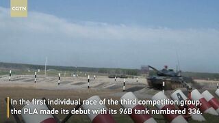 China finishes first round of tank biathlon at International Army Games