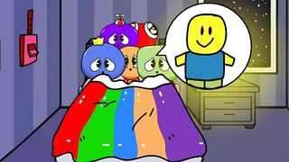 Tuck All Rainbow Friend Babies into bed | Roblox Rainbow Friends Animation