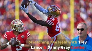 Stretching the Field With Danny Gray and Trey Lance Combo #49ers