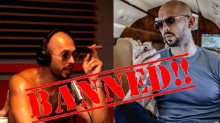 Andrew Tate BANNED From Instagram & Facebook