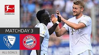 Mané & de Ligt Score in Goal Festival | VfL Bochum - FC Bayern München 0-7 | All Goals | Matchday 3