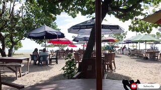 Good Beach and easy to get Food,drink,coconut and by the beach #bali #germanbeach #indonesia #kuta