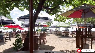 Good Beach and easy to get Food,drink,coconut and by the beach #bali #germanbeach #indonesia #kuta