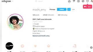French Plus-size Model Mochi Emy Biography | Lifestyle | Net Worth | Boyfriend | Onlyfans