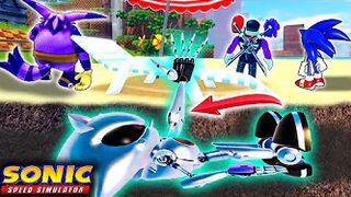 *FINALLY* CHROME METAL SONIC FOUND!...BUT THERES MORE (SONIC SPEED SIMULATOR)