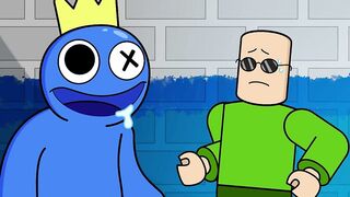 GREEN's SAD ORIGIN STORY Cartoon Animation Roblox Rainbow Friends Animation — копия