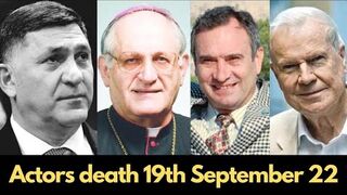 Famous Celebrities Who Died Today 19th Sep 2022 / Three Big Actors Died Today / Famous deaths 2022