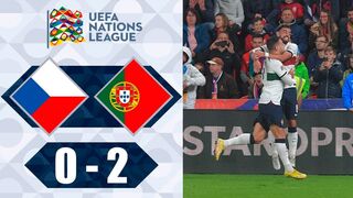 Czech Republic vs Portugal | UEFA Nations League 2022/23 | LIVE STREAM | All Goals & Highlights