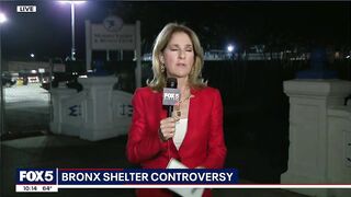 Bronx residents object to migrant shelters at Orchard Beach
