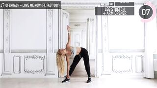 LOVE ME NOW - Ofenbach ft. Fast Boy / Stretching + Dance Breaks, end your workout with a smile