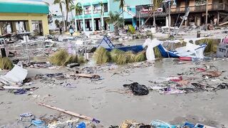 Fort Myers Beach Was Destroyed - Hurricane Ian