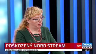 Rusko na Nord Stream neútočilo, vidím jiného aktéra, říká Švihlíková a varuje před odvetou
