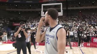 Stephen Curry & Klay Thompson Win Japan Games 3-Point Contest