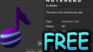 FREE ACCESSORY! HOW TO GET N O T E H E A D! (ROBLOX Festival Tycoon Event)