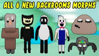 UPDATE - How To Find ALL 6 NEW BACKROOMS MORPHS in Find The Backrooms Morphs