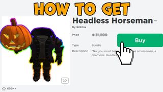How to get Headless Horseman 2022