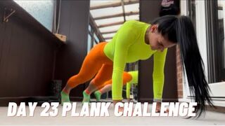 Day 23 plank challenge STRETCHING