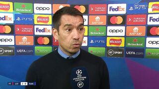"These games will improve us as a team" Van Bronckhorst on tough loss to Liverpool!