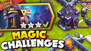 Easily 3 Star the Magic Challenges (Clash of Clans)