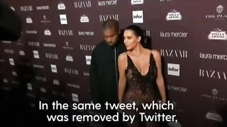 Kanye West banned from Twitter and Instagram after 'death con 3 on jewish people' comment