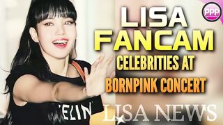 Lisa Fancam | Celebrities at Blackpink Concert in Seoul
