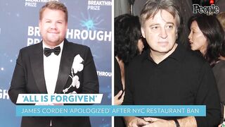 James Corden "Apologized Profusely" After Being Banned from N.Y.C. Restaurant, Says Owner | PEOPLE