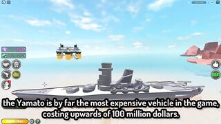 TOP 5 BEST SHIPS IN MILITARY TYCOON ROBLOX!