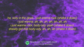 Lil Uzi Vert - Just Wanna Rock (sped up/TikTok Remix) Lyrics | i just wanna rock body ody ah