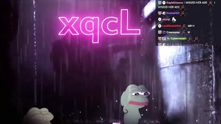 xQc gives a Rare ending before he ends the stream