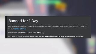 I Got BANNED From Roblox...