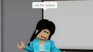 When you can't say your teachers name (meme) ROBLOX