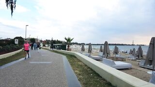 Antalya Side Sea beach promenade walk #TURKIYE #side #turkey #antalya