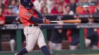 Astros break Game 4 open with a 5-run 5th inning! (Houston puts together string of hits to plate 5)