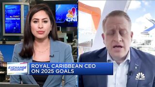 Royal Caribbean CEO on strong travel demand, higher costs and booking trends