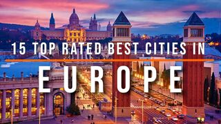 15 Top Rated Best Cities in Europe | Travel Video | Travel Guide | SKY Travel