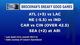 Chris Brockman’s NFL Week 9 Sneaky Good Games: LAC-ATL, IND-NE, CAR-CIN, SEA-AZ | Rich Eisen Show