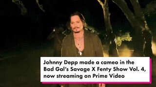 See Johnny Depp’s controversial cameo in Rihanna’s Savage X Fenty show | Page Six Celebrity News