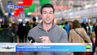 2022 Thanksgiving travel to near pre-pandemic levels l GMA