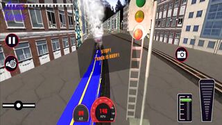 Train Simulator 3D Train Games (Early Access) - Challange Mode - Level 8 Fail Hit The Car