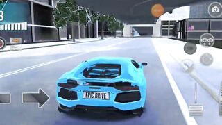 Lamborghini Aventador racing drifting simulator game Android games play