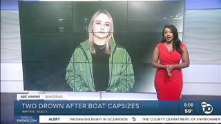 Two drown when panga boat capsizes off Imperial Beach