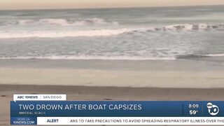 Two drown when panga boat capsizes off Imperial Beach