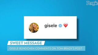 Gisele Bündchen Leaves a Comment on Tom Brady's Instagram Post of Son Jack | PEOPLE