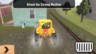 Tractor Hal | tractor driving | JCB | tractor simulator games