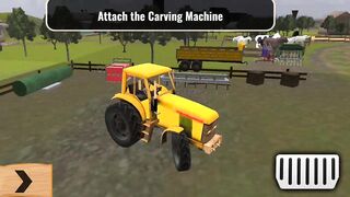 Tractor Hal | tractor driving | JCB | tractor simulator games