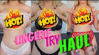 Lingerie Try On Haul | Bikinis Try haul (2022) #haulvideo