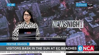 Visitors bask in the sun at Eastern Cape beaches